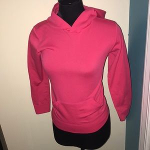 A pretty pink hoodie